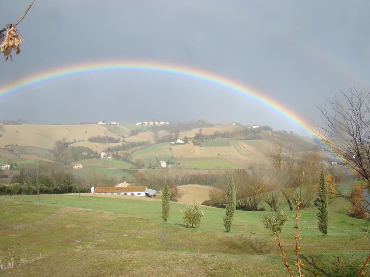 Agriturismo Vecchio Gelso Ortezzano Bagian luar foto