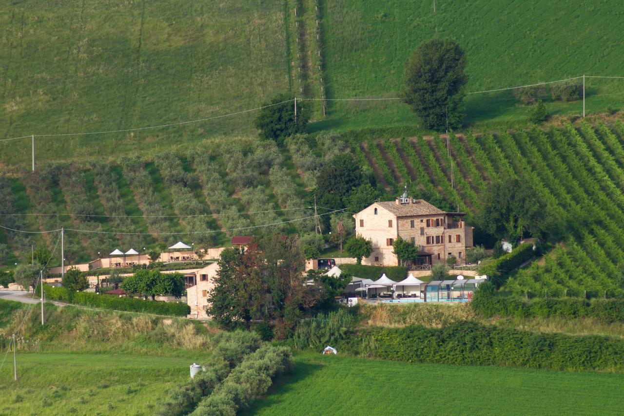 Agriturismo Vecchio Gelso Ortezzano Bagian luar foto